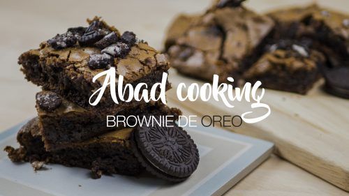 Portada Youtube Abad Cookin Brownie de Oreo | Abad grupo inmobiliario